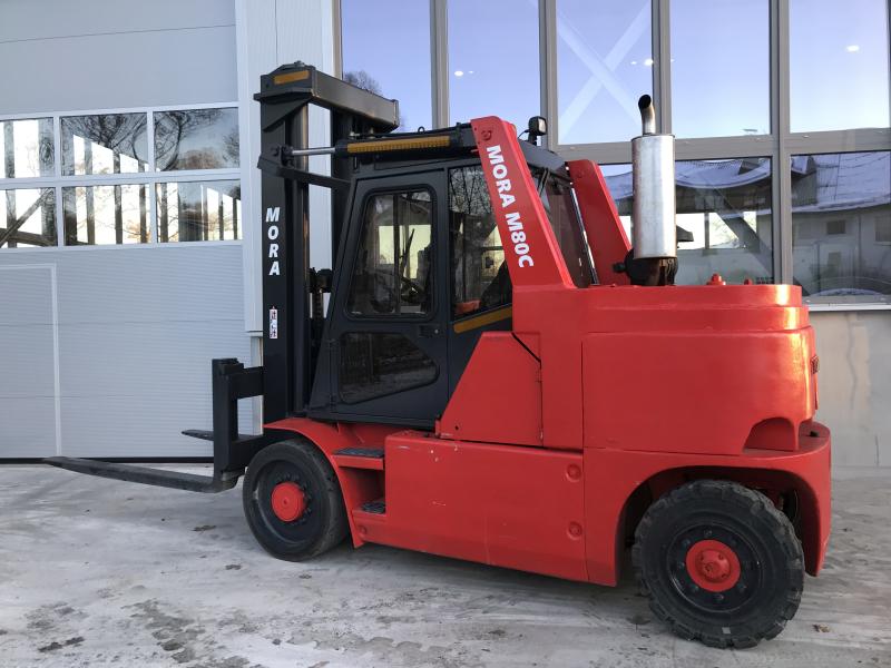 Diesel - Gabelstapler, Traglast 8000 kg, Kompaktstapler, Hubhöhe 3800 mm