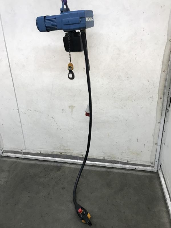 E-Kettenzug, Elektro Hubwerk, Kran 100 kg