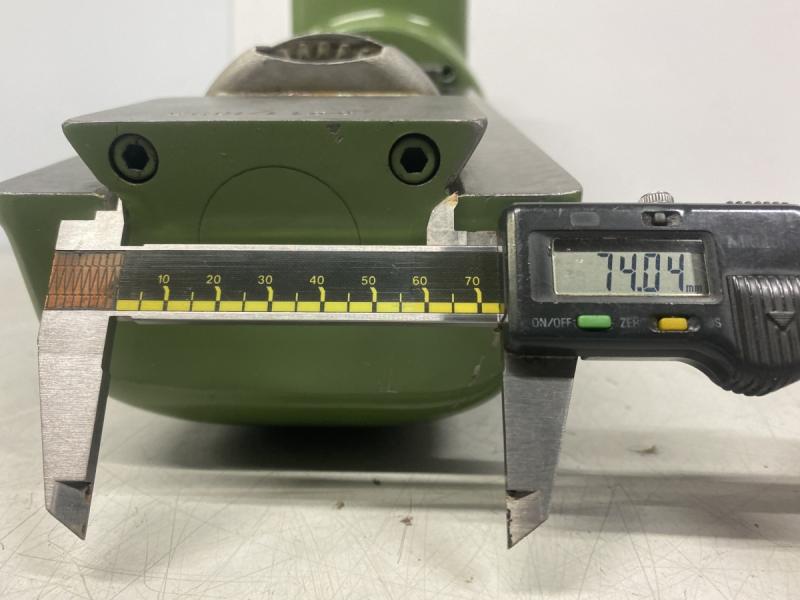 Nutenstoßkopf für Fräsmaschine, Stoßkopf Montage an Stelle vom Vertikalfräskopf, Fräskopf