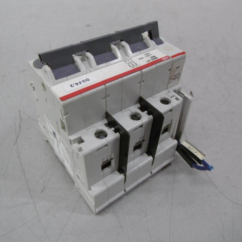 3 Phasen Leitungsschutzschalter für Gleichspannungsanwendungen, Sicherungsautomat,  Hochleistungssicherungsautomat, Niederspannungssicherung, Sicherungselement, Sicherung