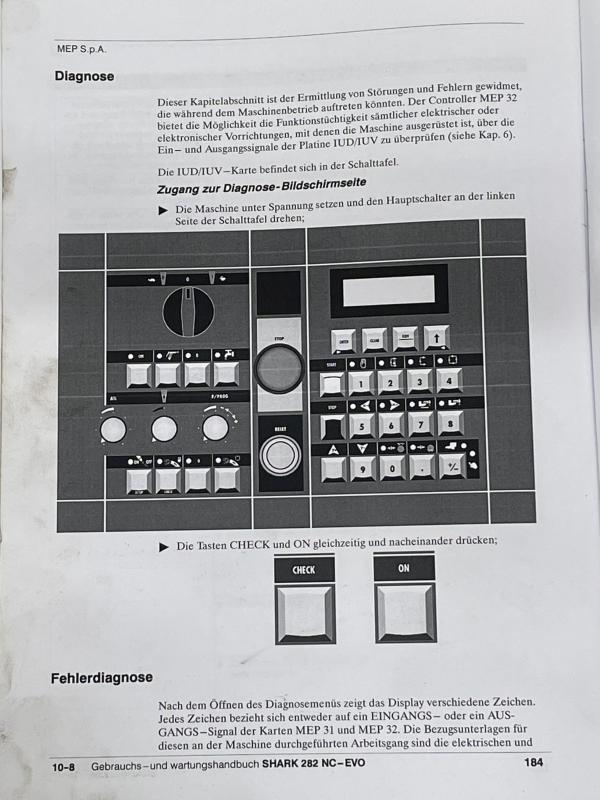 Bedienungsanleitung für Bandsägemaschine