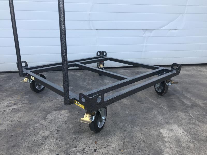 Transportwagen, Plattformwagen für Europaletten,  Palettenroller, Palettenfahrgestell, Palettenwagen