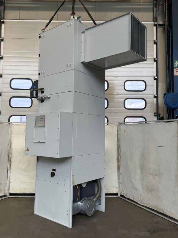 Absauganlage, Zentralabsaugung, Raumluft-Filteranlage, Zentral-Schweißrauchabsaugung