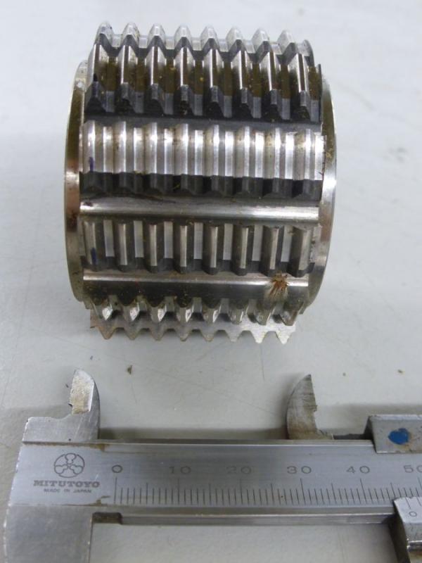 Modul Abwälzfräser, Zahnradfräser, Modulfräser für Zahnradbearbeitung, vermutlich Modul 1,6