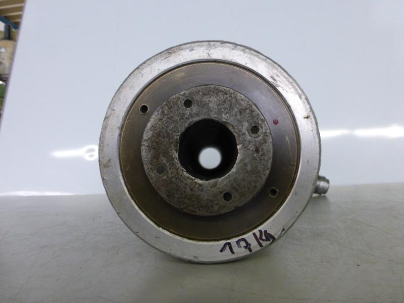 Einfachwirkender Leichtmetallzylinder mit Federrückzug, Hydraulikstempel, Hydraulikzylinder, Lukaszylinder, Maschinenheber Hohlzylinder