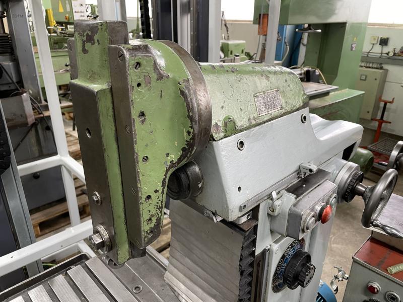 Nutenstoßkopf für Fräsmaschine, Stoßkopf, Montage an Stelle vom Vertikalfräskopf, Fräskopf