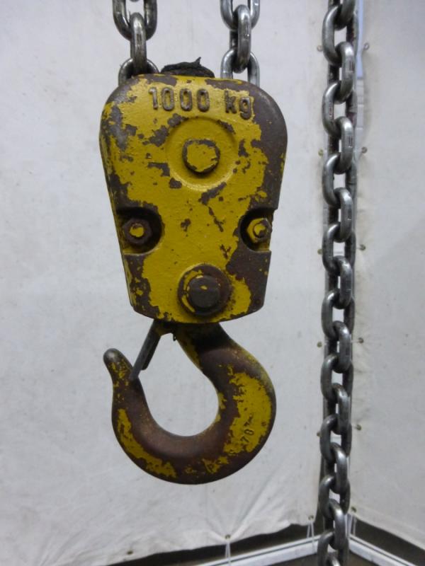 E-Kettenzug, Elektro Hubwerk, Kran 1000 kg