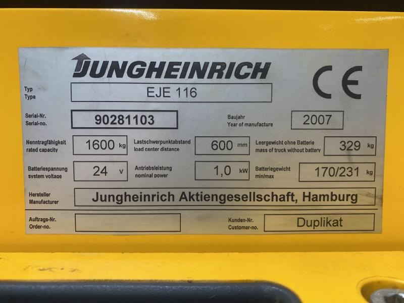 Elektro-Gehstapler, Niederflurhubwagen, Ameise, Deichselstapler