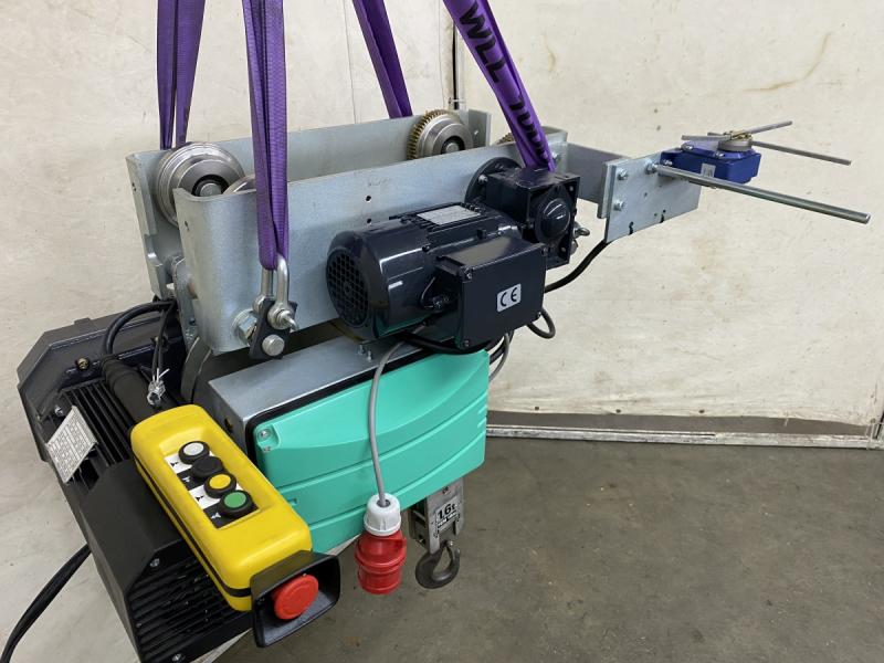 Neuer Elektro Bandzug, Textilbandhubwerk, Kran-Hubwerk mit Katzfahrwerk