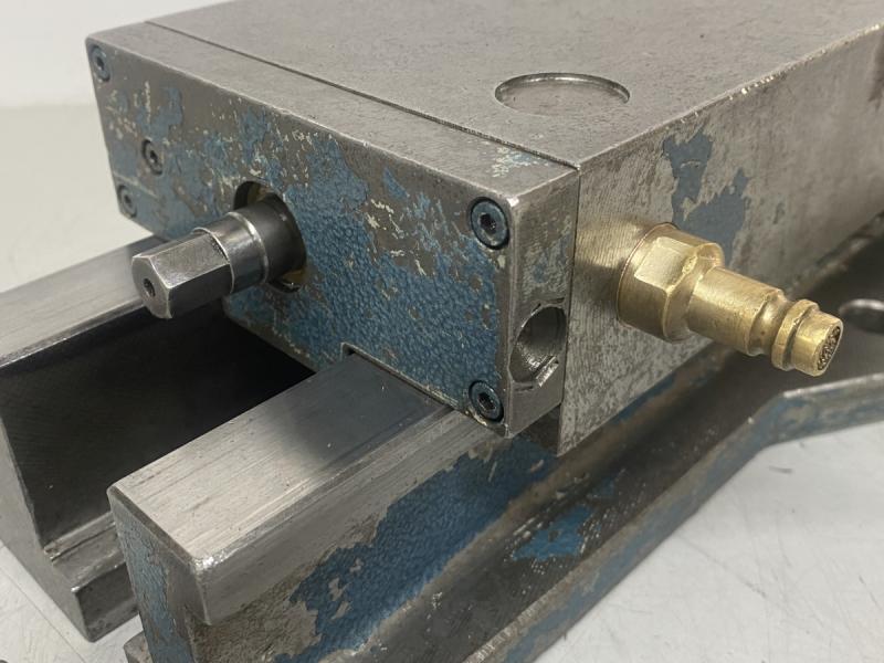 Hydro-Pneumatischer Maschinenschraubstock, Pneumatik Spannstock