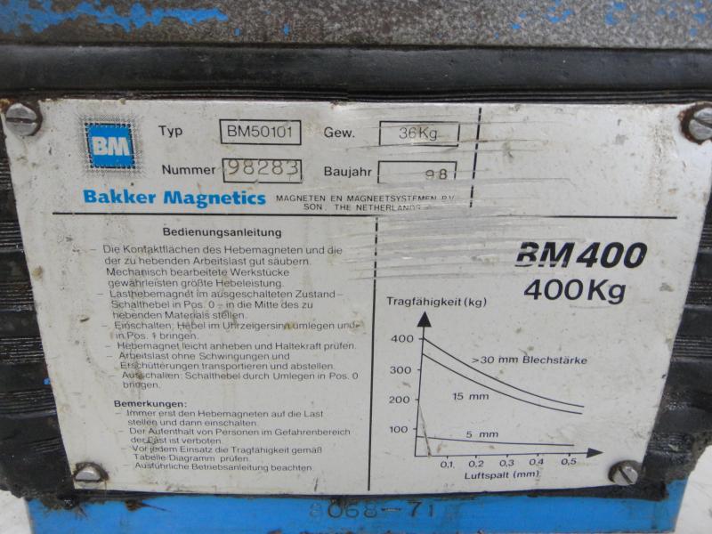Lasthebemagnet, Kranmagnet, Hebemagnet, mech. schaltbarer Hubmagnet, mechanischer Lastmagnet