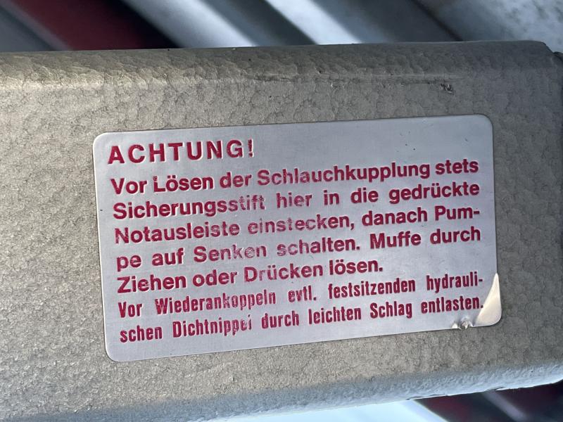 Hydr. Flachform-Scherenhubtisch bis 1000 kg  (ohne Hydraulikaggregat)