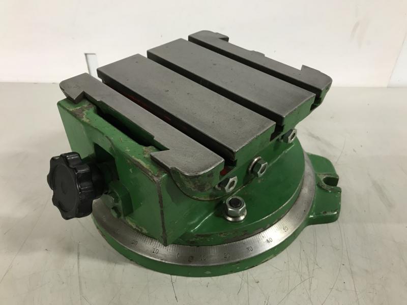 Schwenktisch, Schwenk-Aufspanntisch, Schwenkbarer Drehtisch mit Grad-Skalierungen