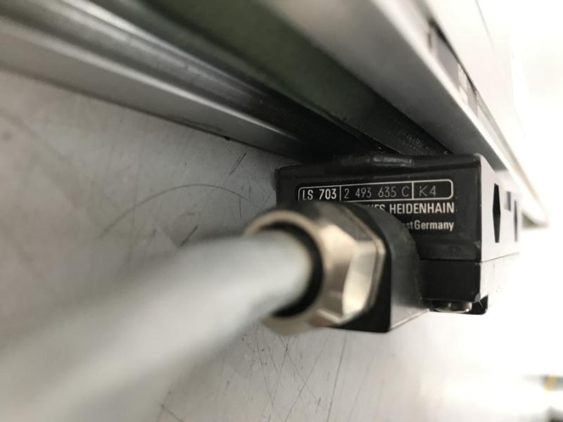 Glasmaßstab, inkrementales Längenmesssystem, Linear Scale, Maßstab mit Glaslineal für Positionsanzeige