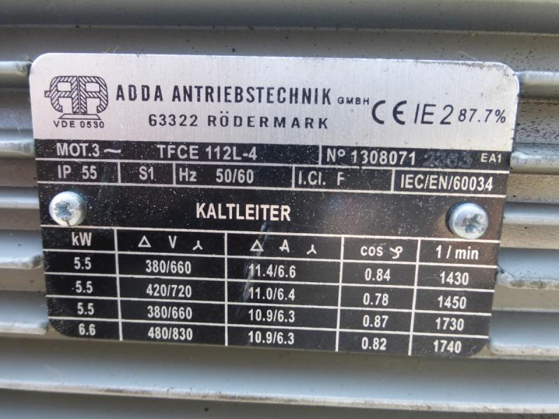 Elektromotor, E-Motor, Drehstrommotor, Kraftstrommotor