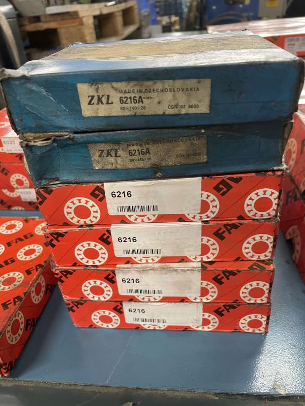 Rillenkugellager 6216, Wälzlager, Kugellager -- 80-140-26 offene Ausführung