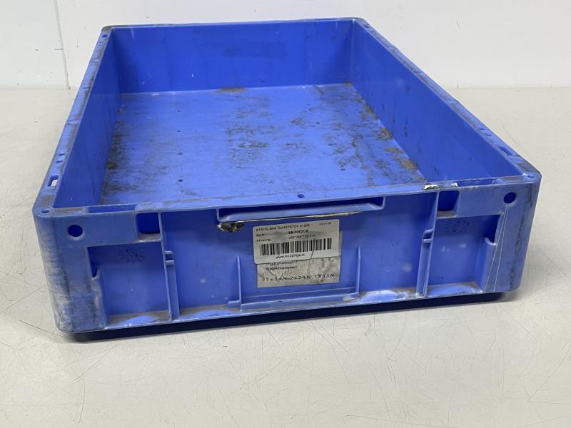 Gebrauchte Kunststoff Lagerkästen, Lagerbehälter, Sichtlagerkästen mit Stapelsockel, Stapelboden