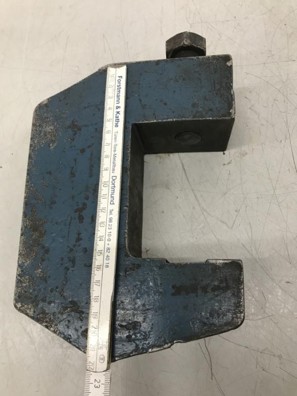 Schraubklemme, Trägerklemme, Spannpratze, C-Klemme