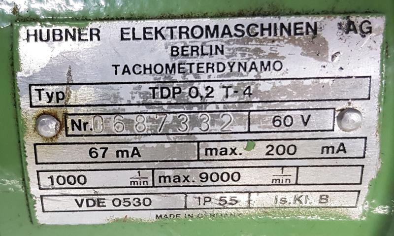 Antriebsmotor, Gleichstrom-Servomotor