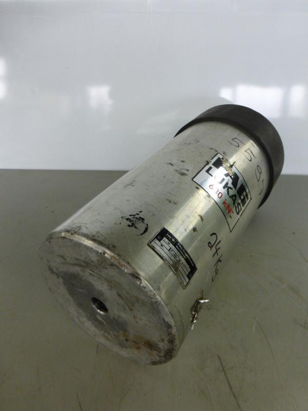 Einfachwirkender Leichtmetallzylinder mit Federrückzug, Hydraulikstempel, Hydraulikzylinder, Lukaszylinder, Maschinenheber