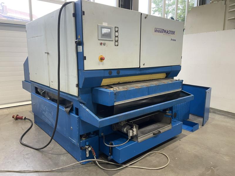 Band-Flächenschleifmaschine, Breitbandschleifmaschine, Blech-Bürstenentgratmaschine