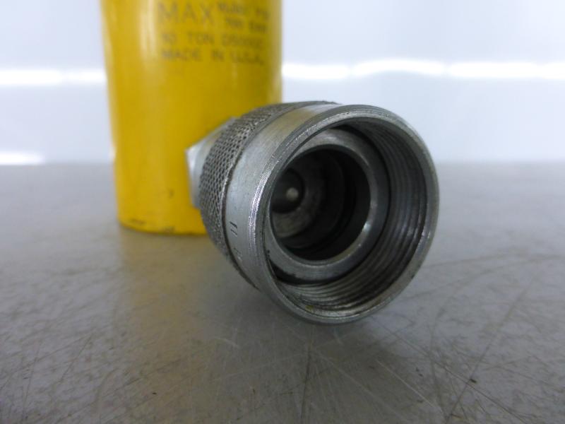 Einfachwirkender Hydraulikzylinder mit Federrückzug, Hydraulikstempel, Lukaszylinder, Maschinenheber