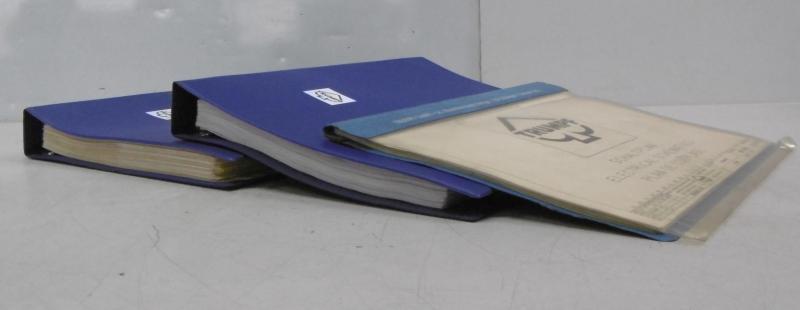Handbuch, Handbuchsatz bestehend aus 3 Büchern: Ersatzteilliste, Schaltplan,  Fehlermeldungsbuch Bosch CC 220 für Trumpf Trumatic 235