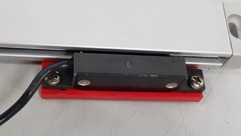 Glasmaßstab, inkrementales Längenmesssystem, Linear Scale, Maßstab mit Glaslineal für Positionsanzeige