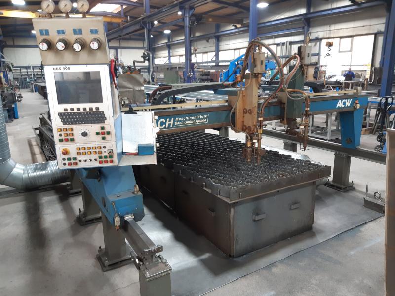 CNC Brennschneidanlage, Brennschneidmaschine 2500 x 6000 mm, mit Steuerung NBS 400