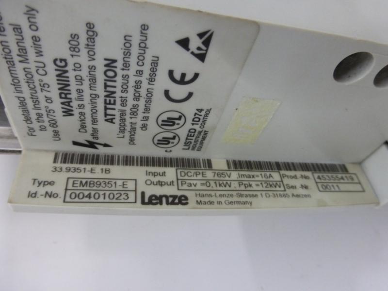 Bremsmodul- AC- Servoantrieb, Servosteller, Servoumrichter, Servo- Registerregler Global Drive 