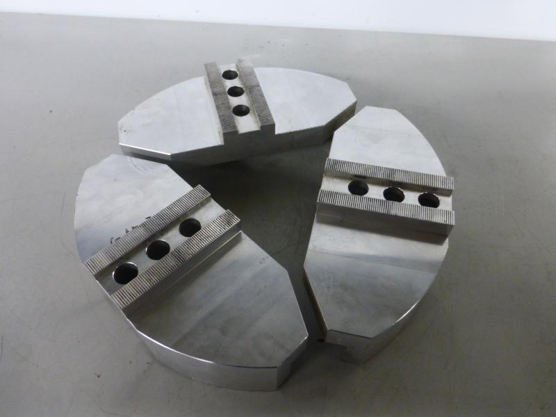 Futterbacken, Aluminiumbacken für 3-Backen Kraftspannfutter