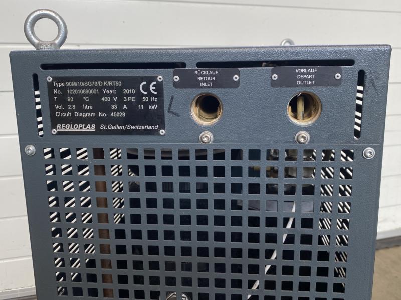 Universal Temperiergerät mit Elektroheizung und Anschlüssen für Fremdkühlung