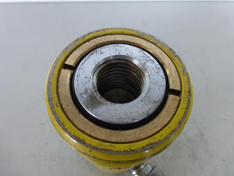 Einfachwirkender Hydraulikzylinder mit Federrückzug, Hydraulikstempel, Lukaszylinder, Maschinenheber