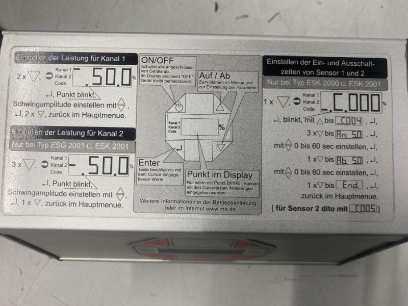 Steuergerät für Schwingantriebe, Steuerung für Vibrationsförderer, Phasenanschnittstteuergerät 