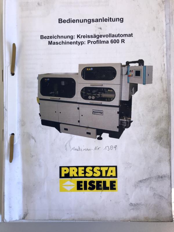 Bedienungsanleitung, Schaltplan Pressta Eisele