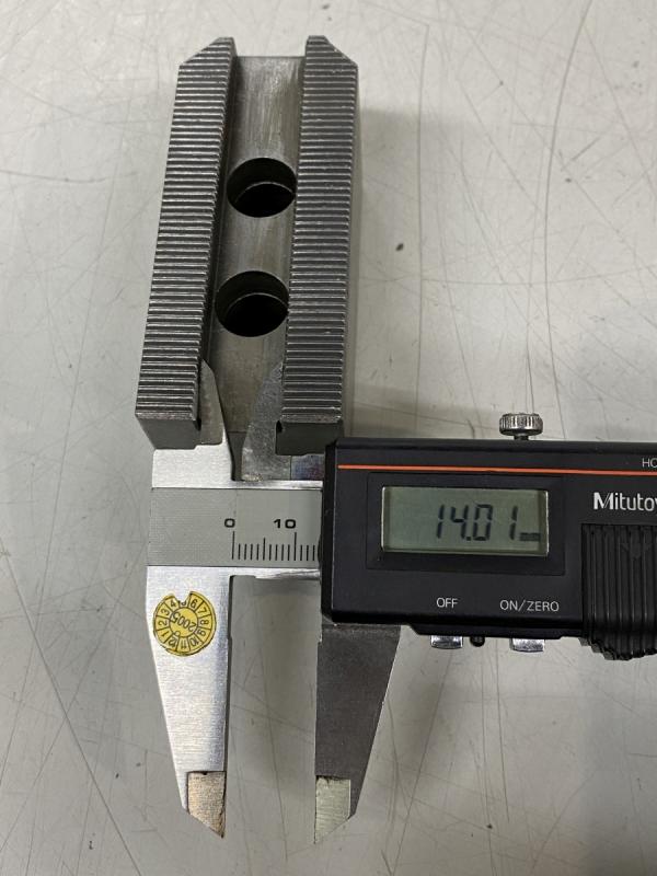 4 Satz Aufsatzbacken, Futterbacken für 3-Backen Kraftspann-Drehfutter