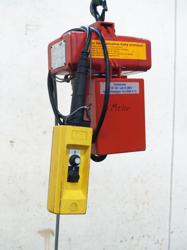 E-Kettenzug, Elektro Hubwerk, Kran