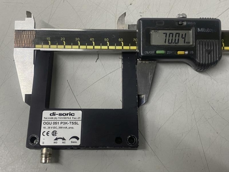 Gabelsensor, Gabel-Lichtschranke, optischer Gabelschalter wie Initiator