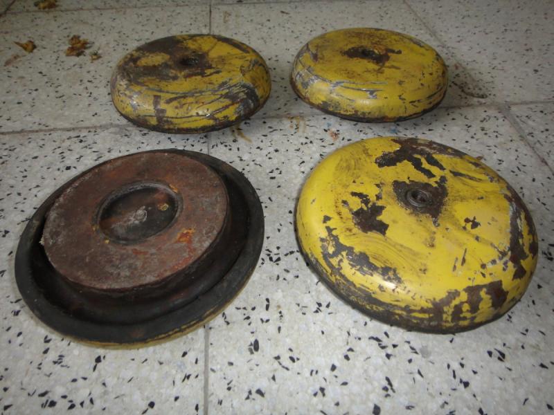 4 Stück Maschinenfüße, Schwingelemente