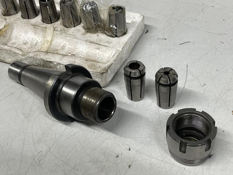 Spannzangenfutter SK40, Spannzangensatz mit Spannzangeaufnahme Spannzangenfutter SK40, Spannzangensatz mit Spannzangeaufnahme