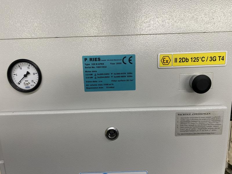 Neuwertige Absauganlage, Zentralabsaugung, Raumluft-Filteranlage, Zentral-Schweißrauchabsaugung