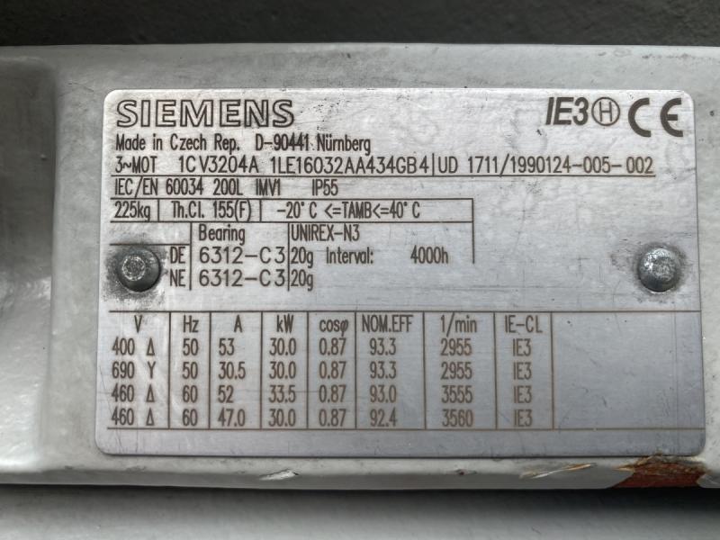 Drehstrom Elektromotor 30 kW Drehstrommotor Kraftstrommotor, E-Motor, Käfigläufer, Asynchronmotor Drehstrom Elektromotor 30 kW Drehstrommotor Kraftstrommotor, E-Motor, Käfigläufer, Asynchronmotor
