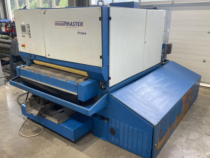 Band-Flächenschleifmaschine, Breitbandschleifmaschine, Blech-Bürstenentgratmaschine