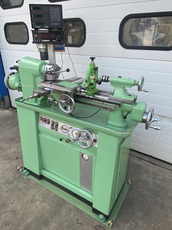 Universal Präzisions Drehmaschine mit viel Zubehör