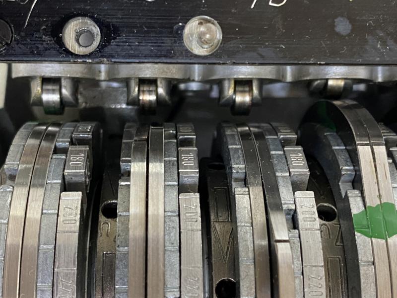 Nockenschaltwerk mit 6 Schaltspuren, Werkzeugüberwachung, Prozess-Überwachung