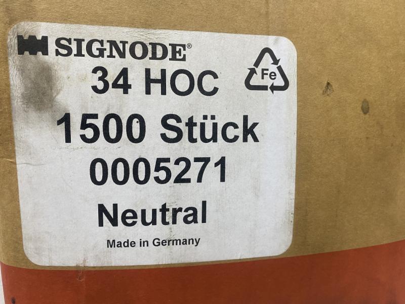 1400 Stück Verschlußhülsen für Verpackungsstahlband bis 21 mm