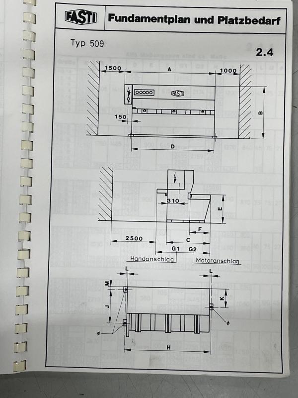 Betriebsanleitung für Hydraulische Tafelschere