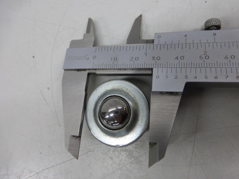 Kugelrolle für Kugelrollentisch zum Einbau in Rollenbahnen