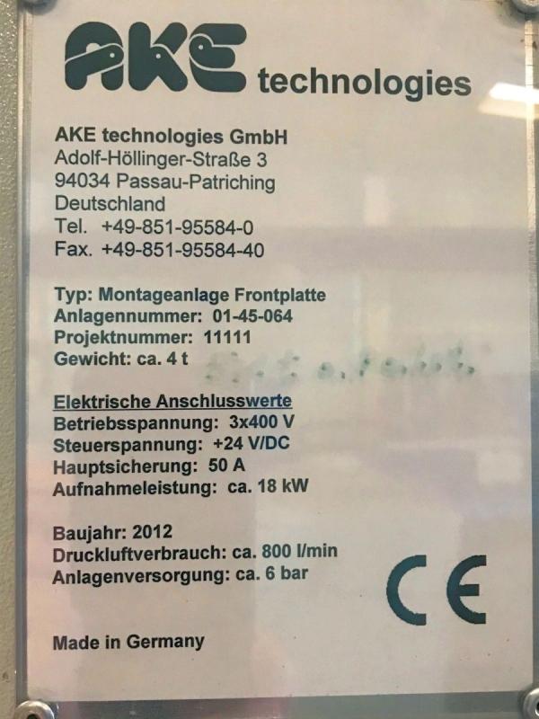 Rundtaktautomat + Hydraulikpresse TOX + Rundschalttisch, Rundtakttisch mit 16 Stationen