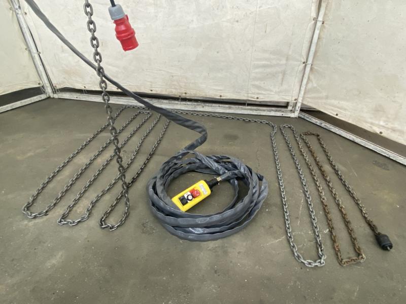 E-Kettenzug, Elektro Hubwerk, Kran